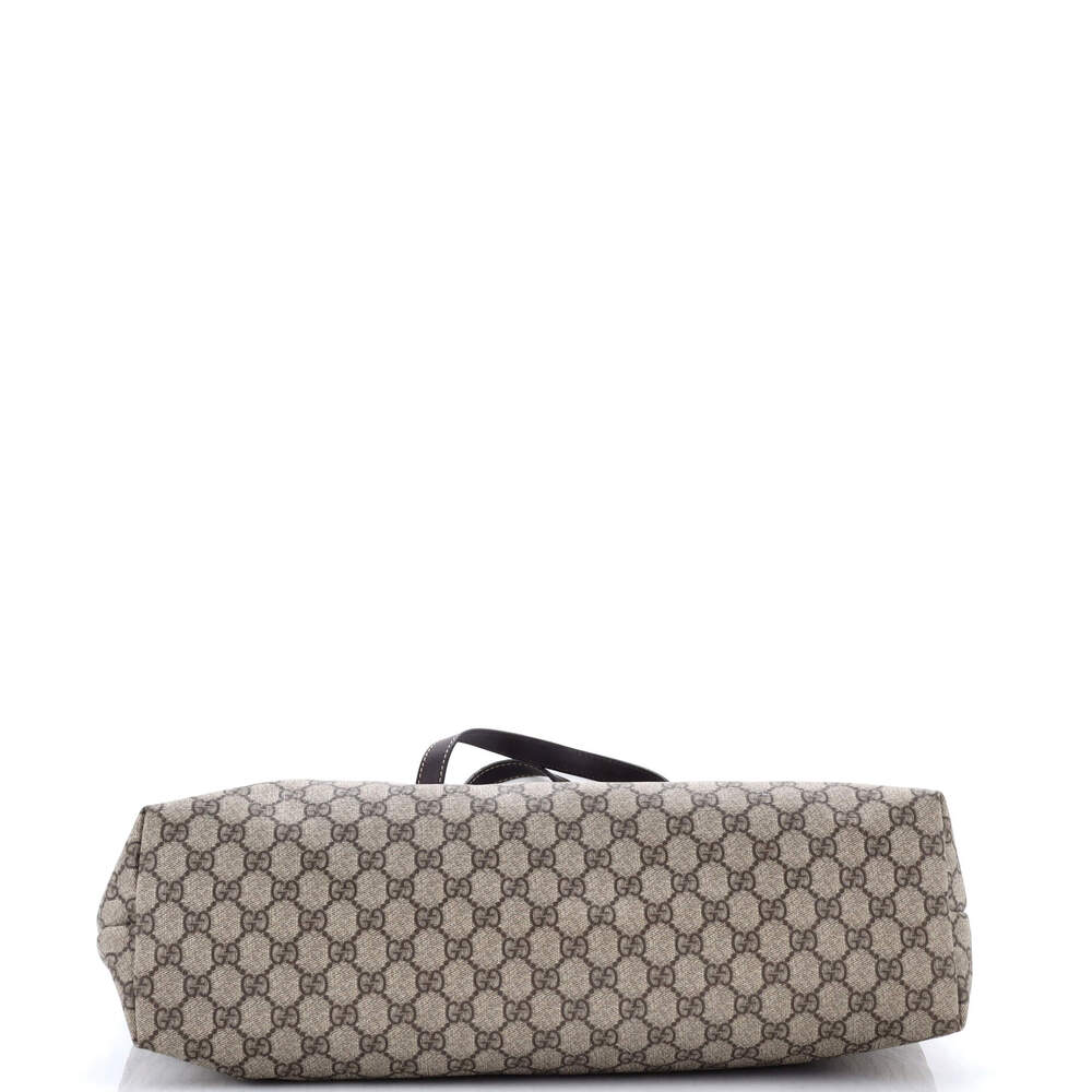 Gucci Plus Tote Gg Coated Canvas With #238967G13B - Picture 4 of 8